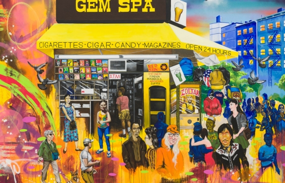 Revista Juxtapoz - Chris “Daze” Ellis "Orchid Rain on the Underground" @ PPOW Gallery, Nueva York
