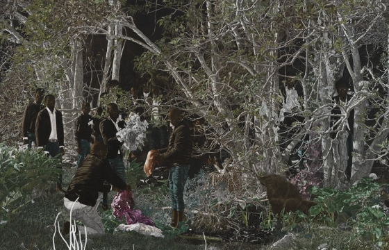 Revista Juxtapoz - Cinga Samson "Missing" @ White Cube Gallery, Nueva York